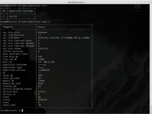 Virtualbox Driver - Hypervisor information